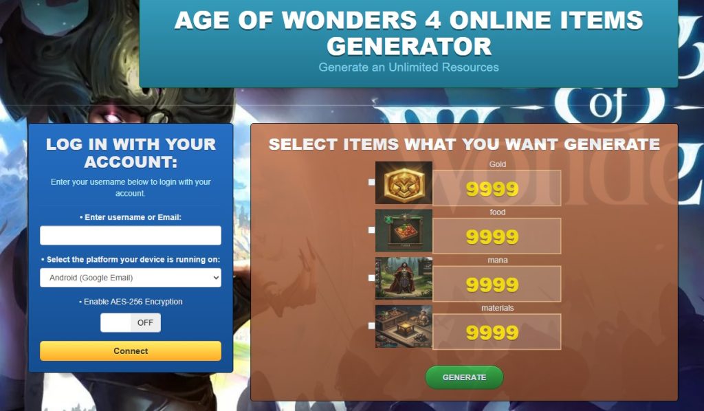 Age Of Wonders 4 Hack Cheat Mod Online Generator