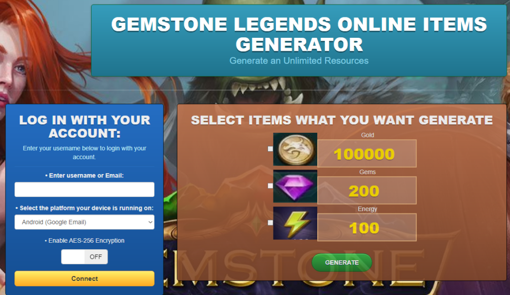 Gemstone Legends Game Online Generator Hack Cheat