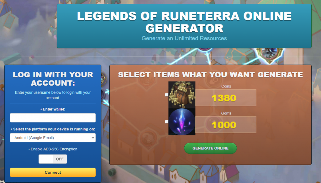 Legends of Runeterra Hack Cheat Tool Mod online generator