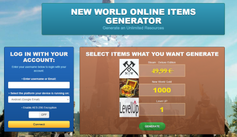 New World Game Deluxe Edition Steam Hack Cheat Generator