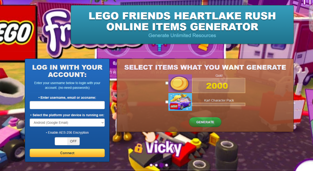 Lego friends heartlake rush hack cheat tool generator