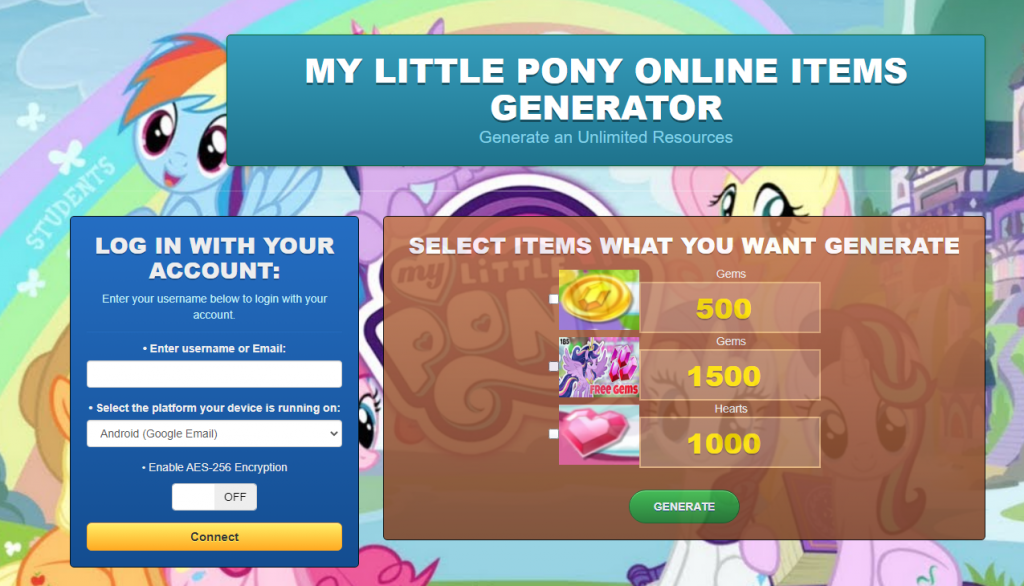 MY LITTLE PONY: Magic Princess Hack Cheat Tool Generator