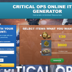 Critical Ops Hack Cheat Tool Generator