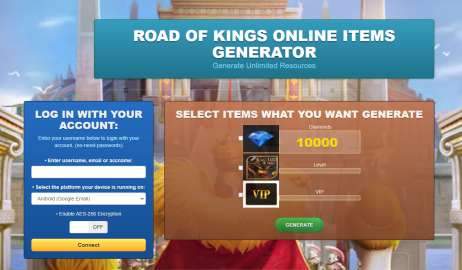 Road of Kings – Endless Glory Game Hack Cheat Mod Generator