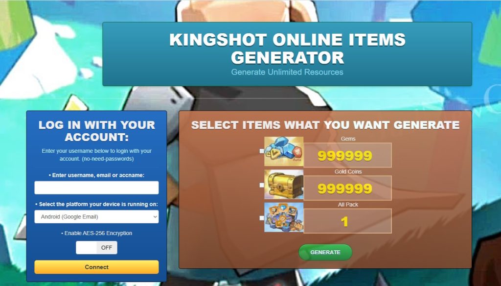 Kingshot Hack Cheat Mod Online Generator