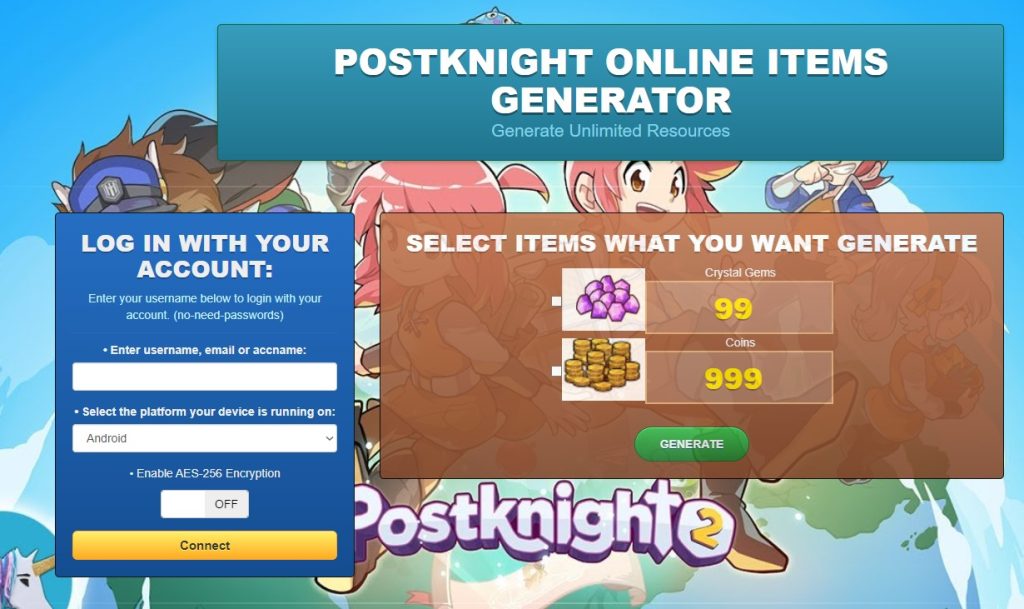 Postknight Hack Cheat Mod Online Generator