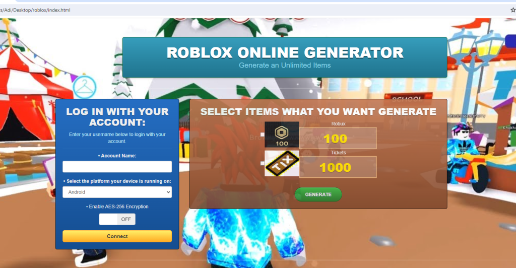 Roblox Game Mod Hack Cheat Tool Generator Online Android ios