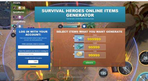 Survival Heroes Hack Cheat Mod Online Generator