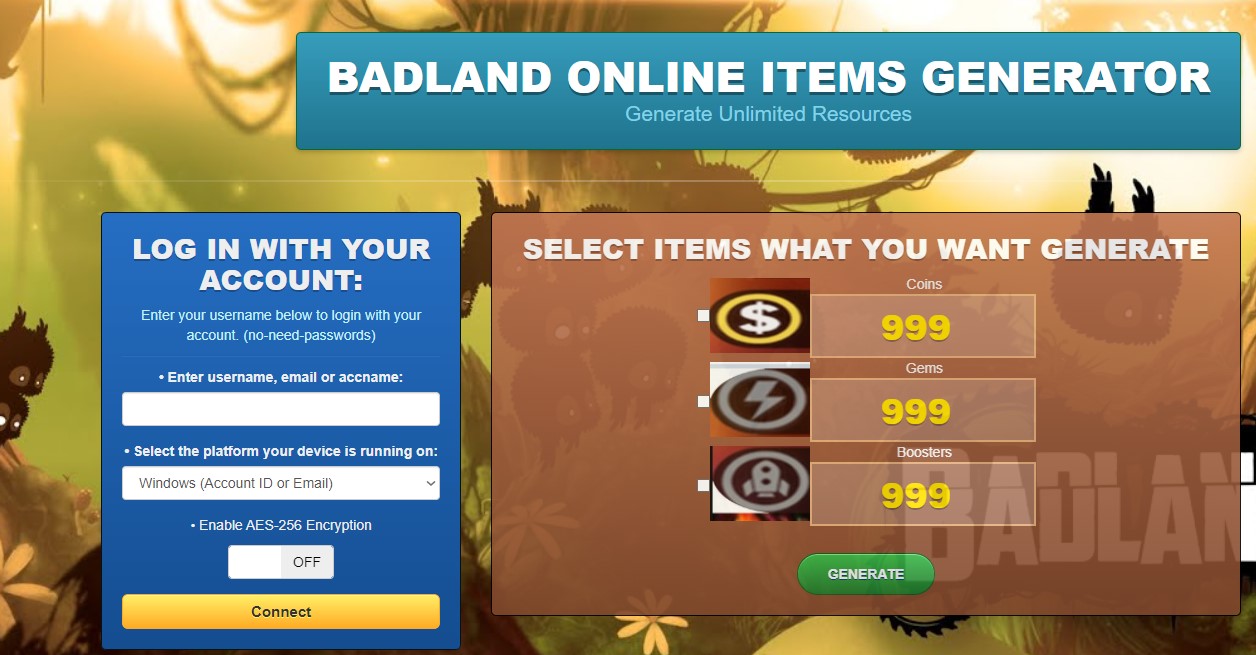 Badland 2 Hack Cheat Mod Online Generator