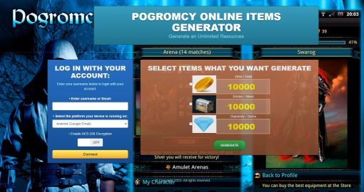 pogromcy cheats android ios online generator