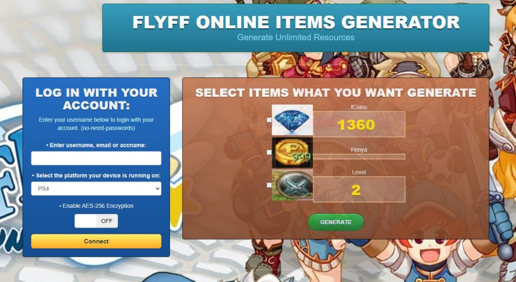 Flyff Universe Hack Cheat Mod Online Generator