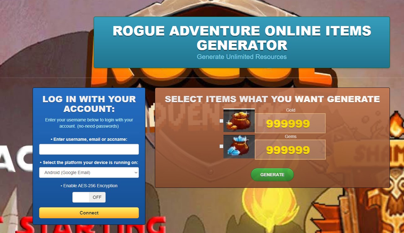 Rogue Adventure: Roguelike RPG Hack Cheat Mod Online Generator