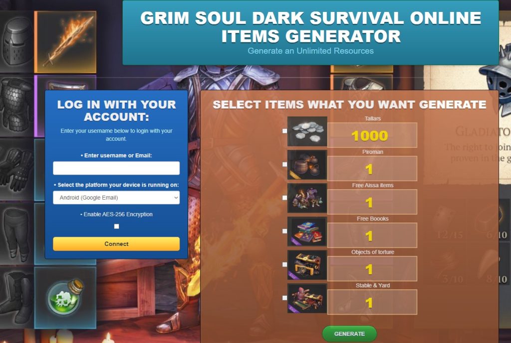 Grim Soul Dark Survival RPG Hack Cheat Mod Online Generator