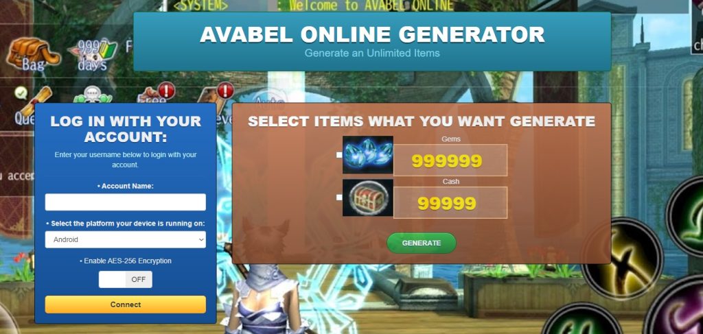 Avabel Online Game Hack Cheat Mod Online Generator