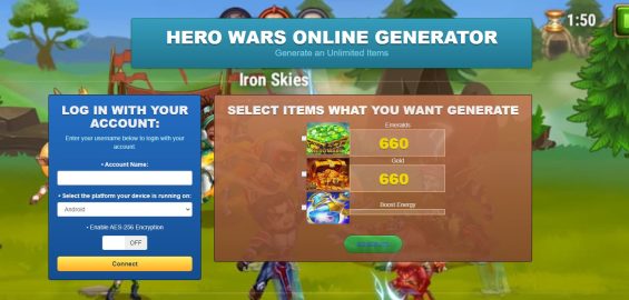 Hero Wars Game Hack & Cheat Generator Mod