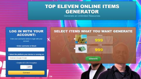 top eleven hack cheat mod online generators