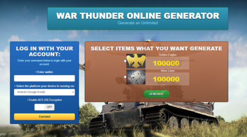 War Thunder Cheats Mod online Generator Game Hack